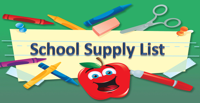 2022-2023 School Supply Lists